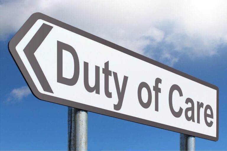 The duty of care: Holding individuals and businesses accountable