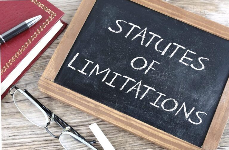 Important statutes of limitations in personal injury law