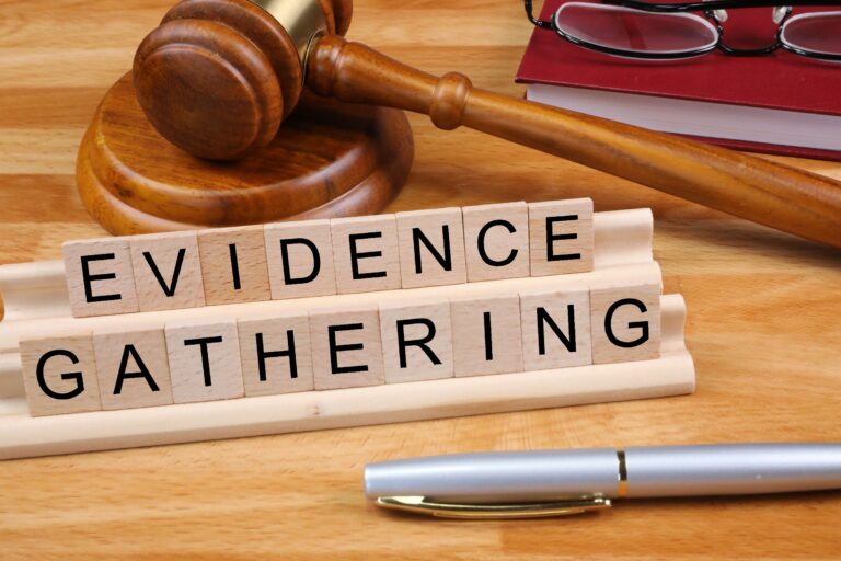 The importance of evidence in an accident case