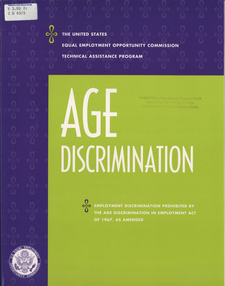 Age Discrimination and Harassment in the Workplace