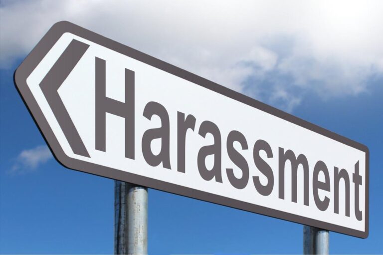 Steps to take if you’re facing harassment